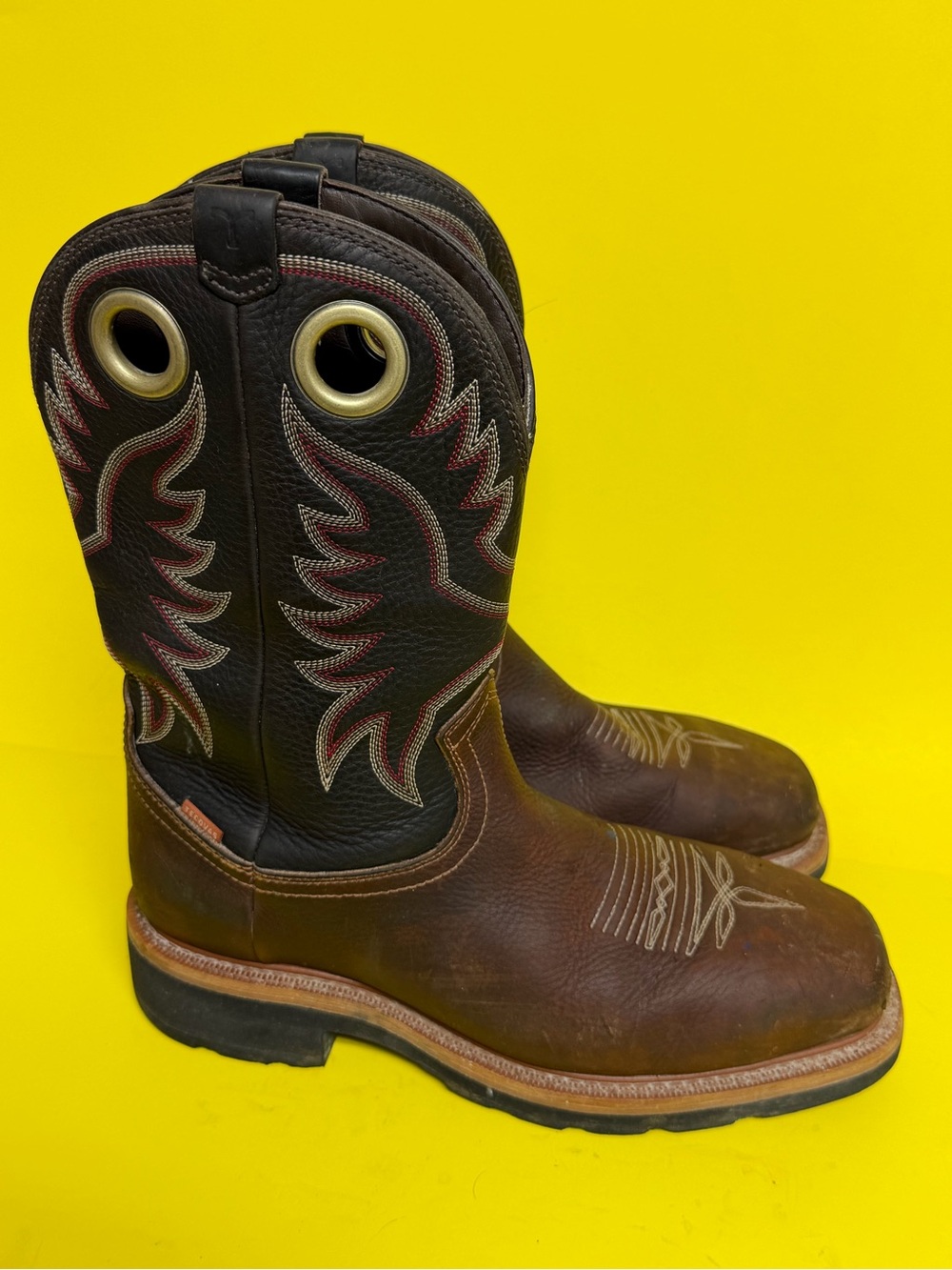 Tecovas The Longhaul Waterproof Composite Toe Boots 9.5D M10083TOB Black Tobacco